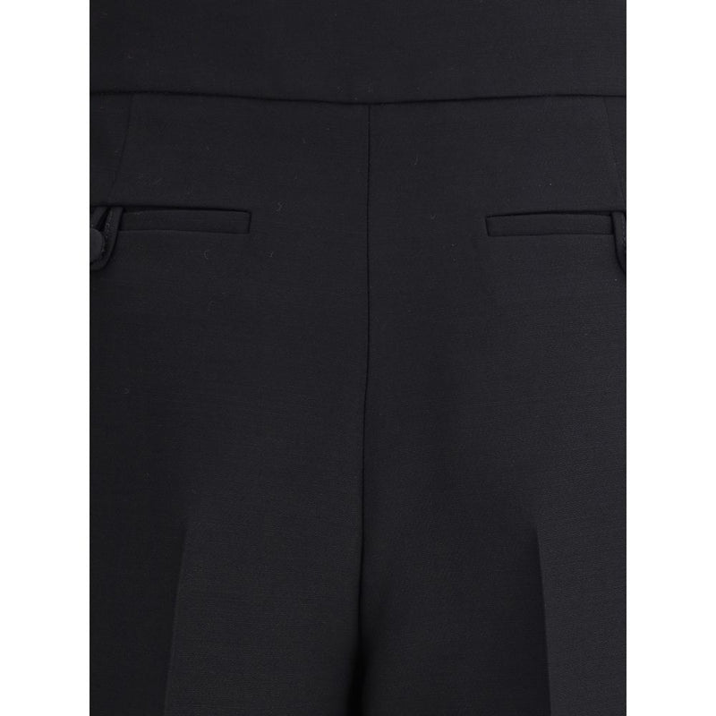 Black Wool Dress Pants