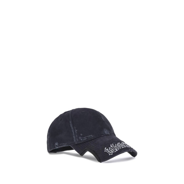 Black Cotton Cap (Baseball Hat)