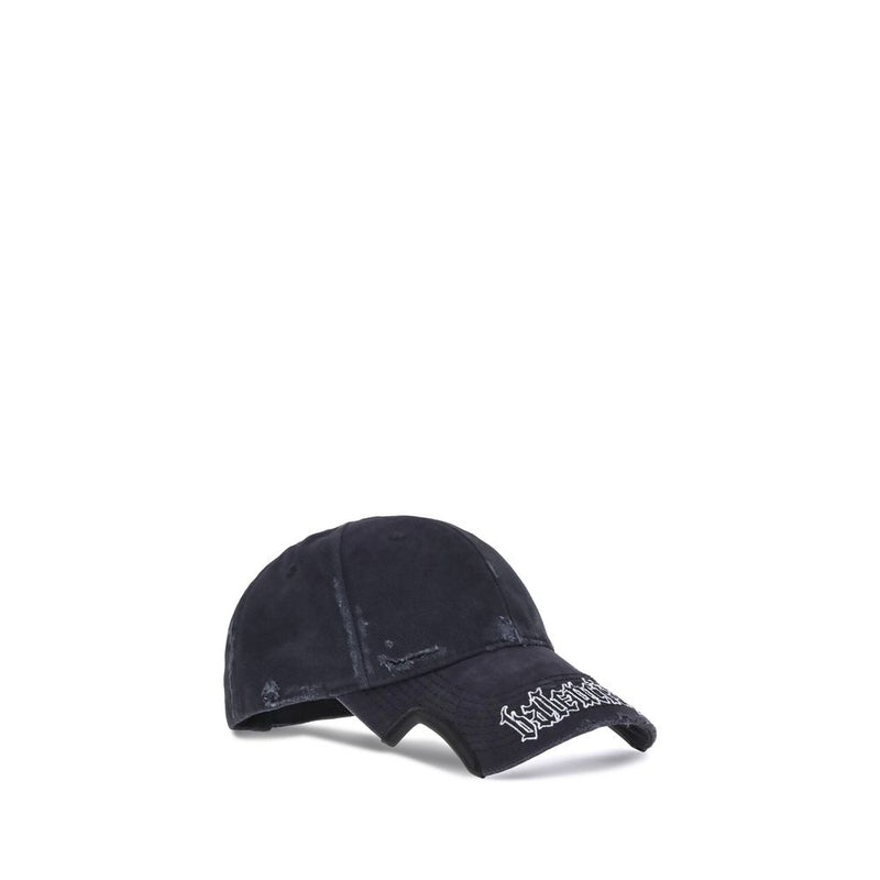 Black Cotton Cap (Baseball Hat)