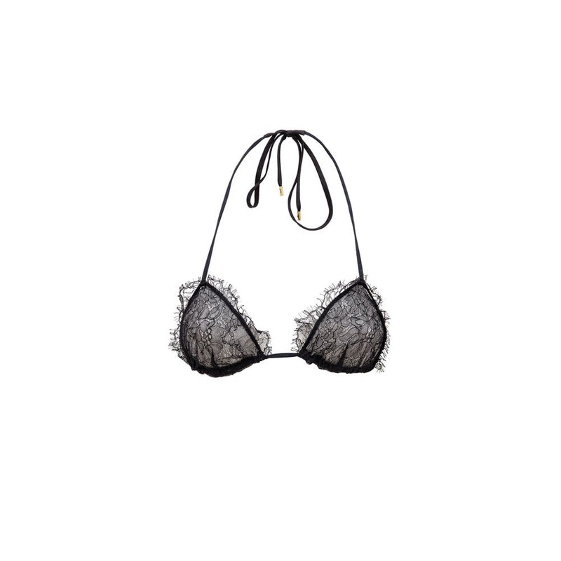 Black Polyamide Bra