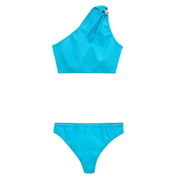 Turquoise Polyamide Bikini