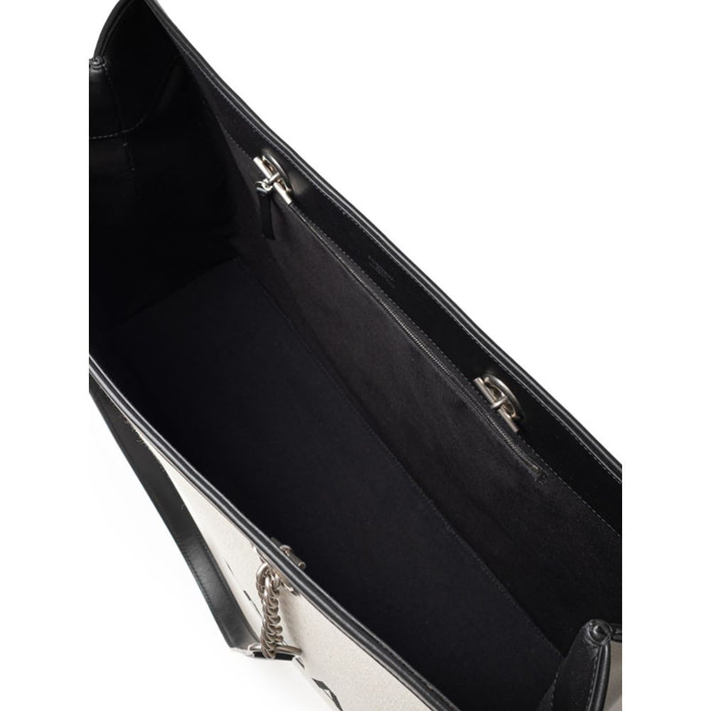 Gray Cotton Tote Bag