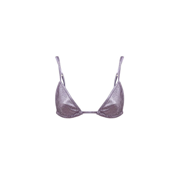 Purple Polyamide Bra