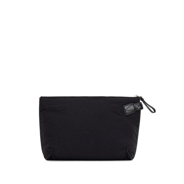Black Nylon Clutch Bag