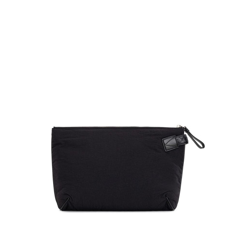 Black Nylon Clutch Bag