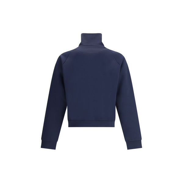 Blue Polyester Sweatshirt