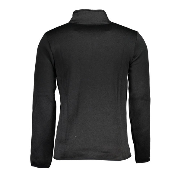 Black Polyester Sweatshirt