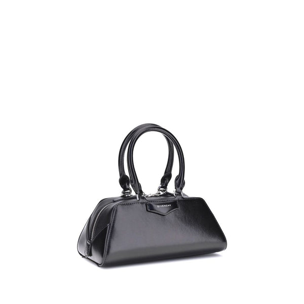 Black Calf Leather Bos Taurus Handbag