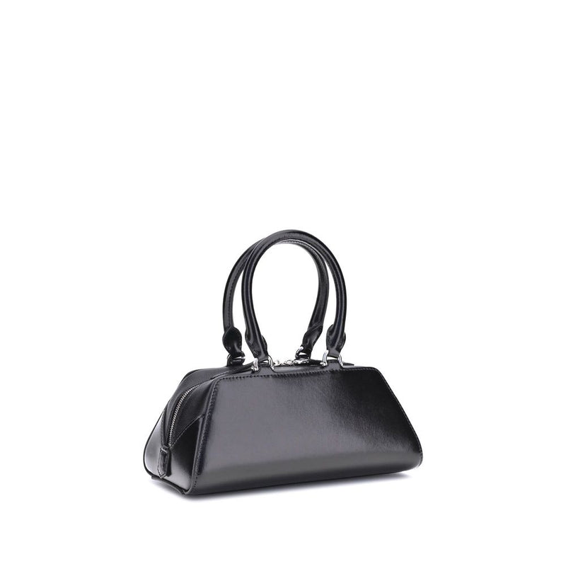 Black Calf Leather Bos Taurus Handbag