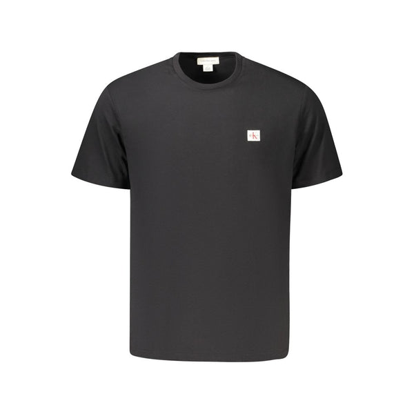 Black Cotton T-Shirt