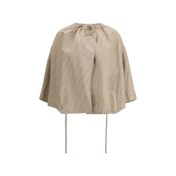 Beige Cotton Cloacks