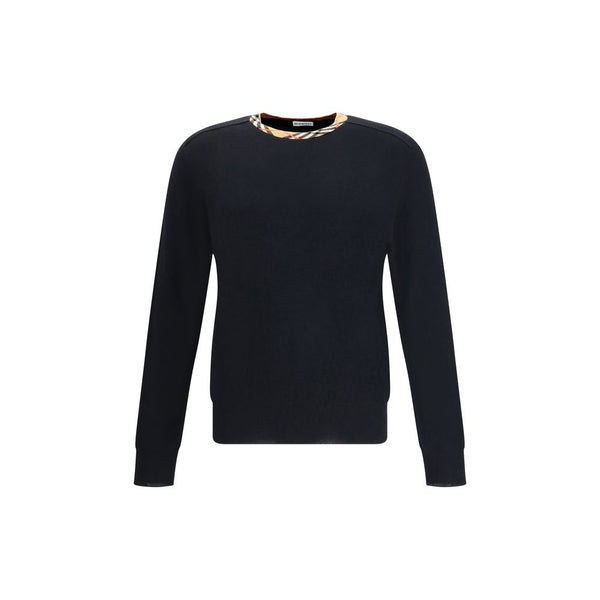 Black Wool Sweatshirt