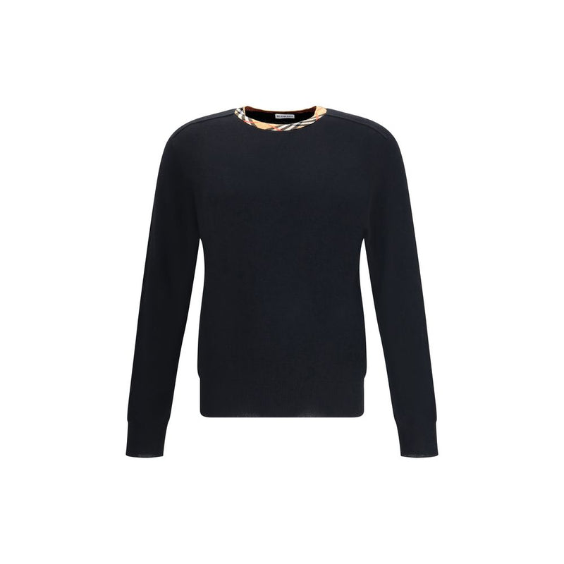 Black Wool Sweatshirt