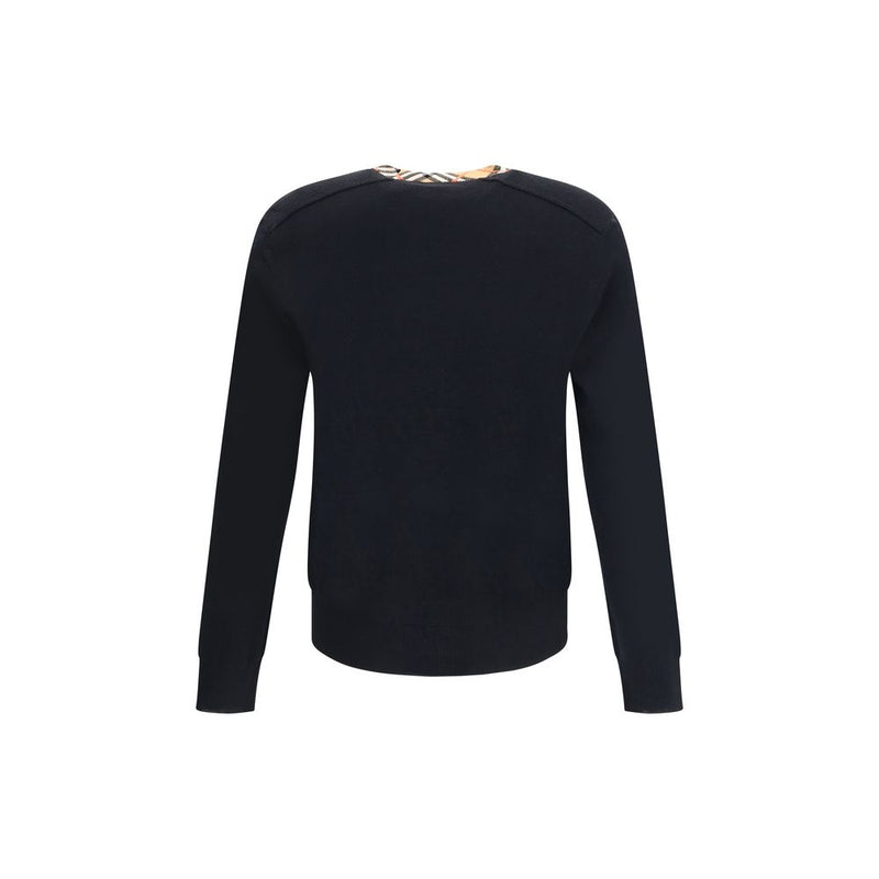 Black Wool Sweatshirt