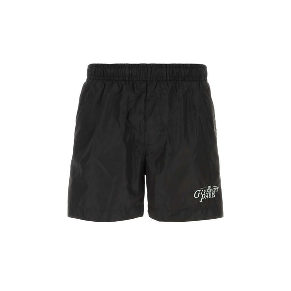 Black Polyamide Swim Shorts