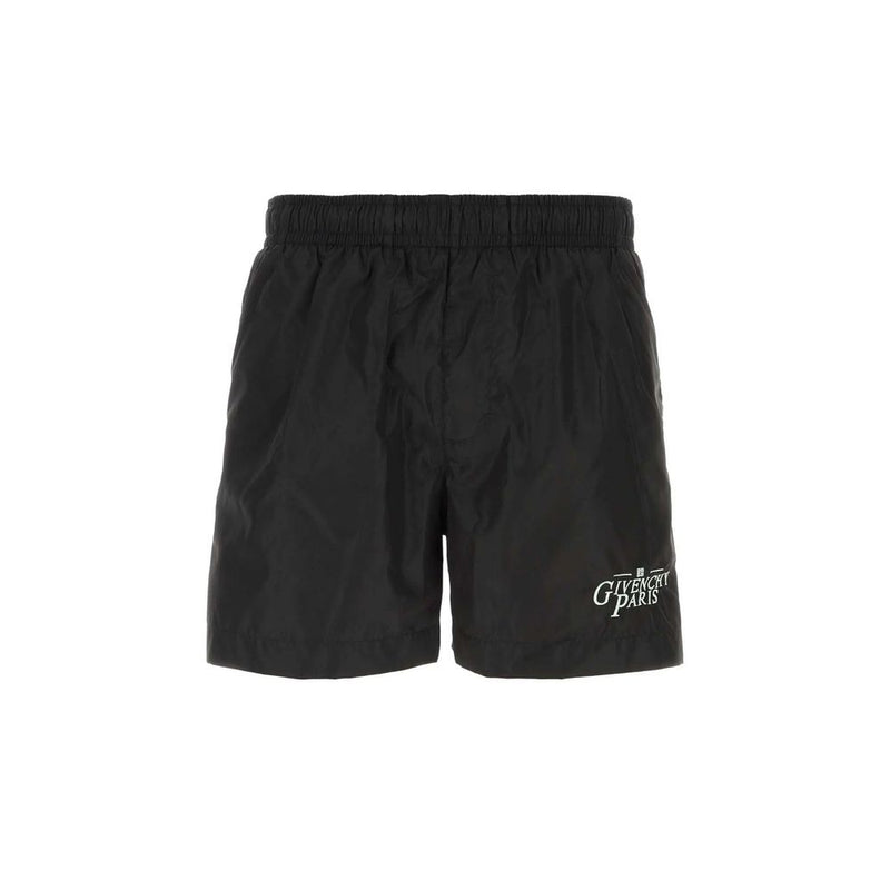 Black Polyamide Swim Shorts
