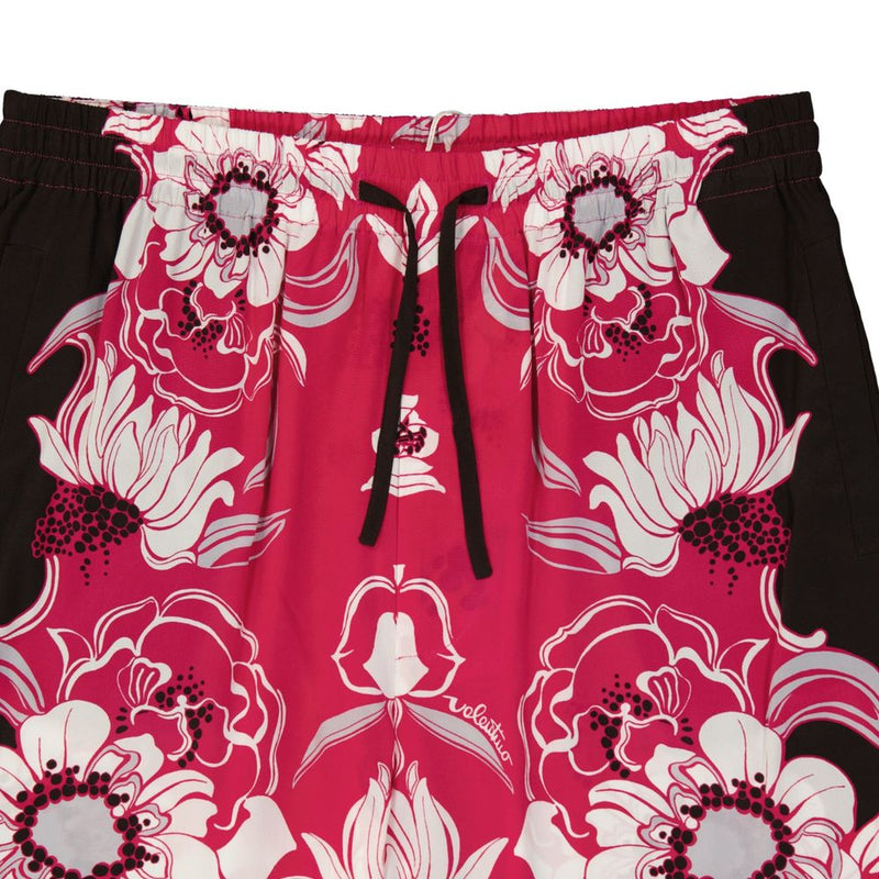 Multicolor Silk Shorts