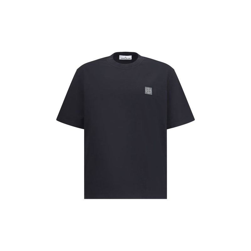 Black Cotton T-Shirt