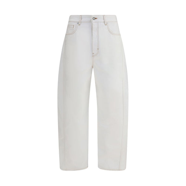 White Cotton Jeans Denim