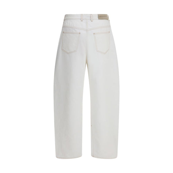 White Cotton Jeans Denim