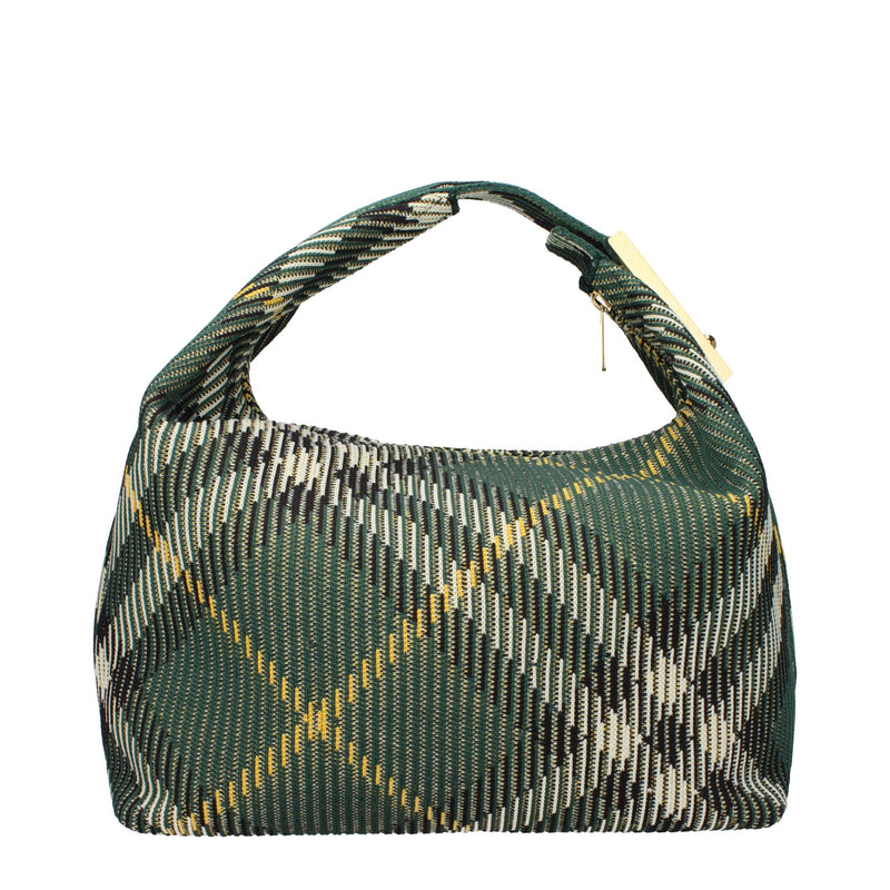 Green Fabric Handbag