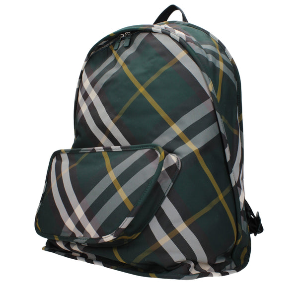 Green Fabric Backpack