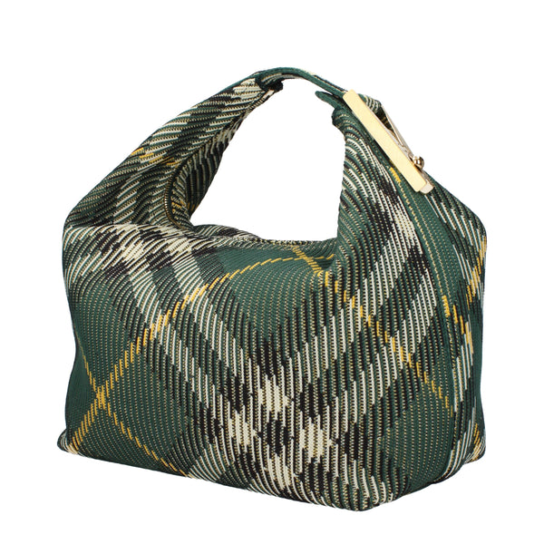 Green Fabric Handbag