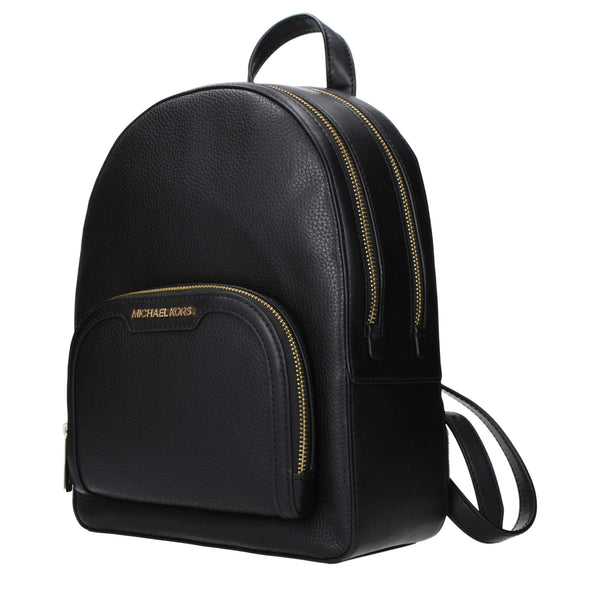 Black Leather Backpack