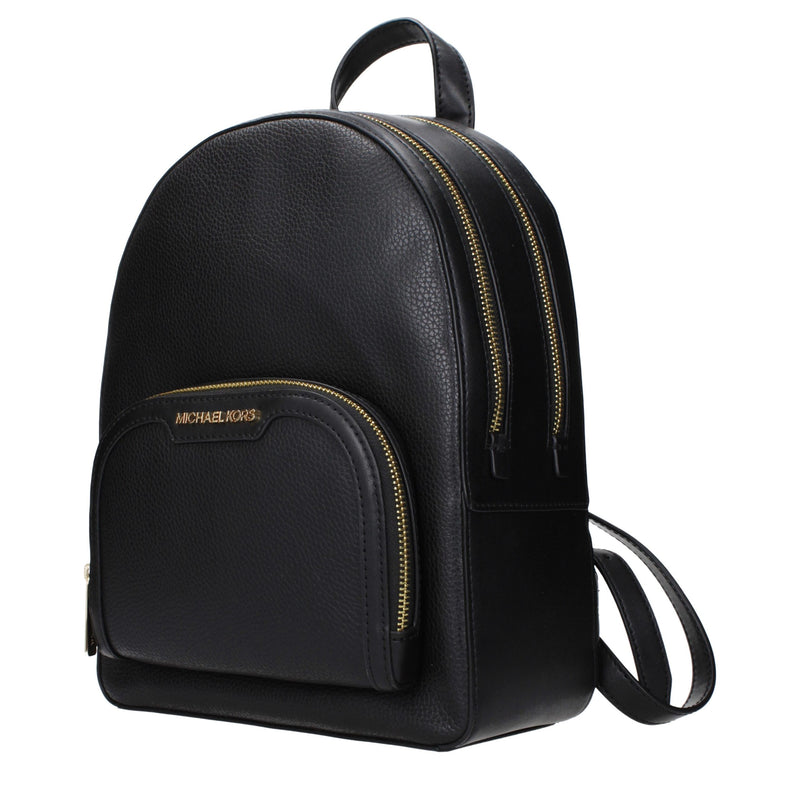 Black Leather Backpack
