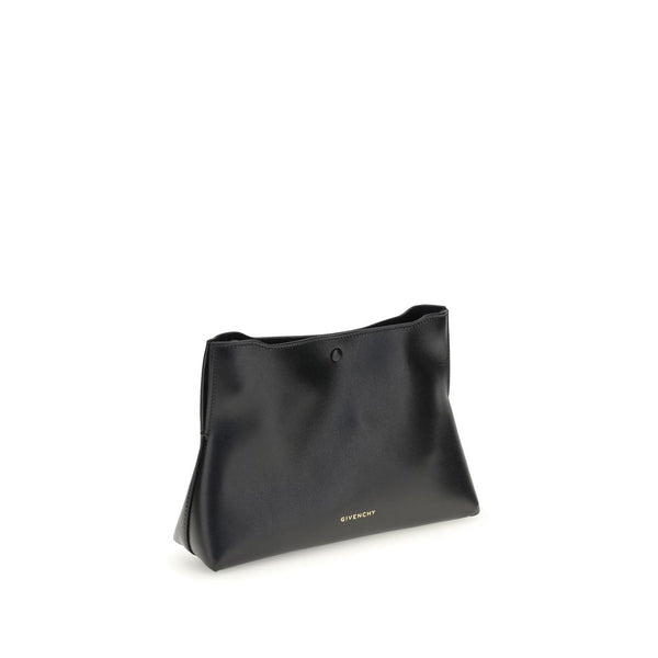 Black Calf Leather Bos Taurus Clutch Bag