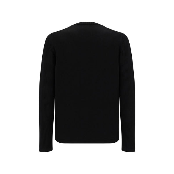 Black Fleece Wool Sweatshirt