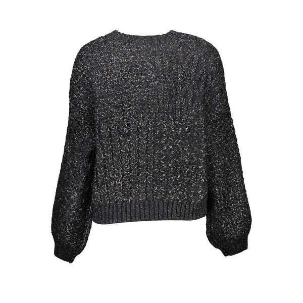 Black Polyester Sweater