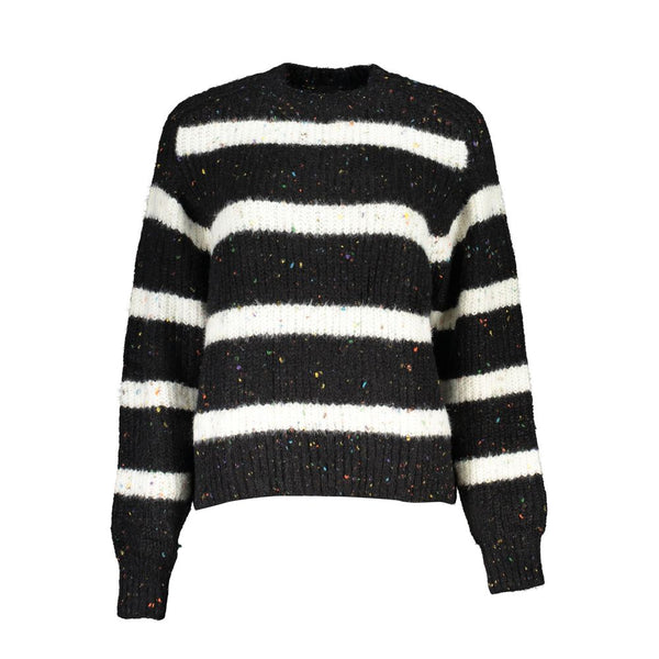 Black Polyester Sweater