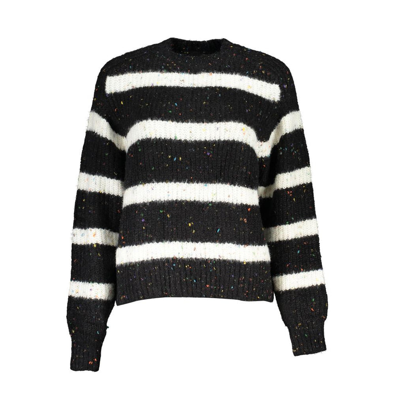 Black Polyester Sweater