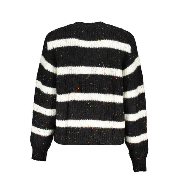 Black Polyester Sweater