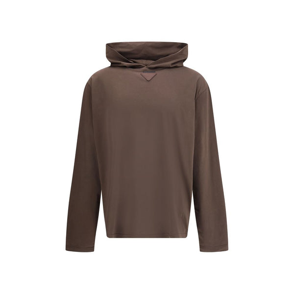 Brown Cotton Sweatshirt