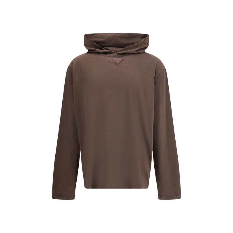 Brown Cotton Sweatshirt