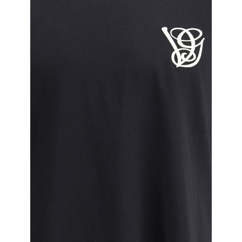 Black Cotton T-Shirt