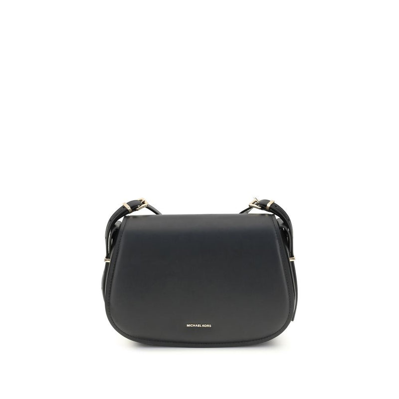 Black Calf Leather Bos Taurus Shoulder Bag