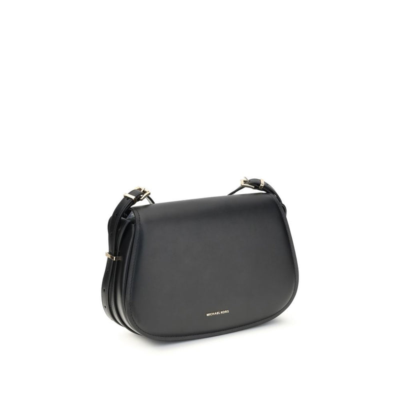Black Calf Leather Bos Taurus Shoulder Bag