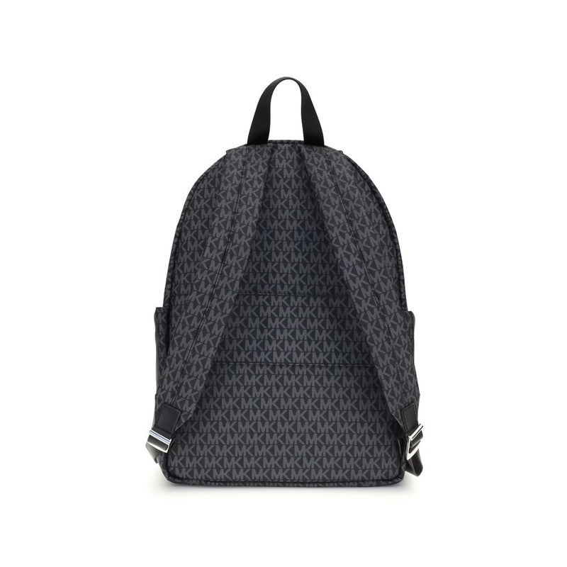 Black Polyester Backpack