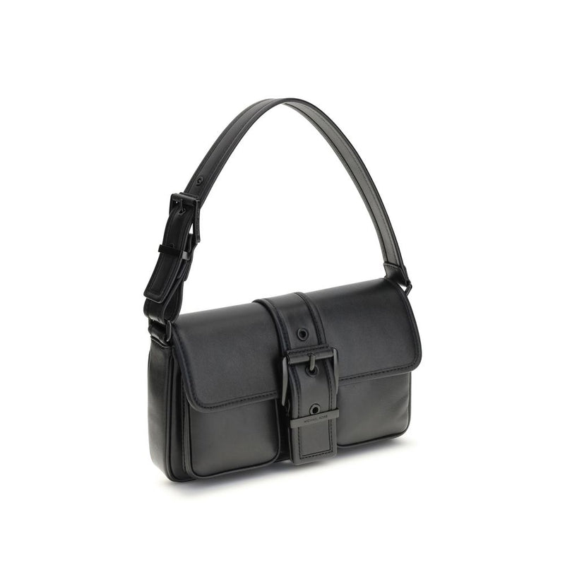 Black Calf Leather Bos Taurus Shoulder Bag