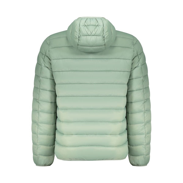 Green Polyamide Men Jacket