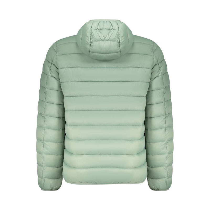 Green Polyamide Men Jacket