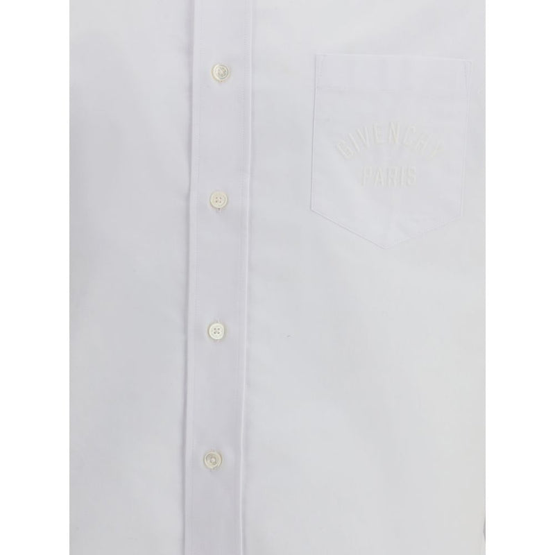 White Cotton Dress Shirt