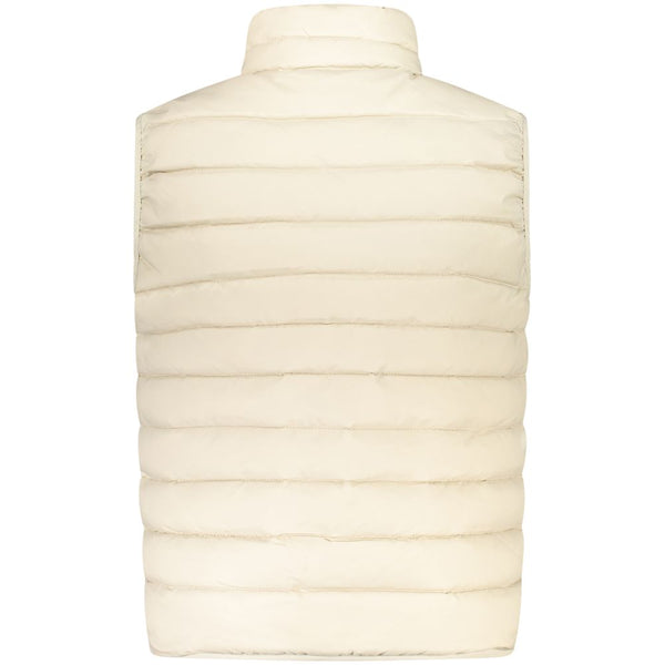 Beige Polyamide Men Jacket