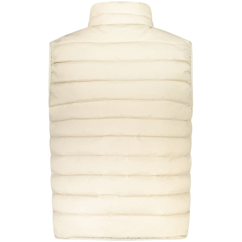 Beige Polyamide Men Jacket