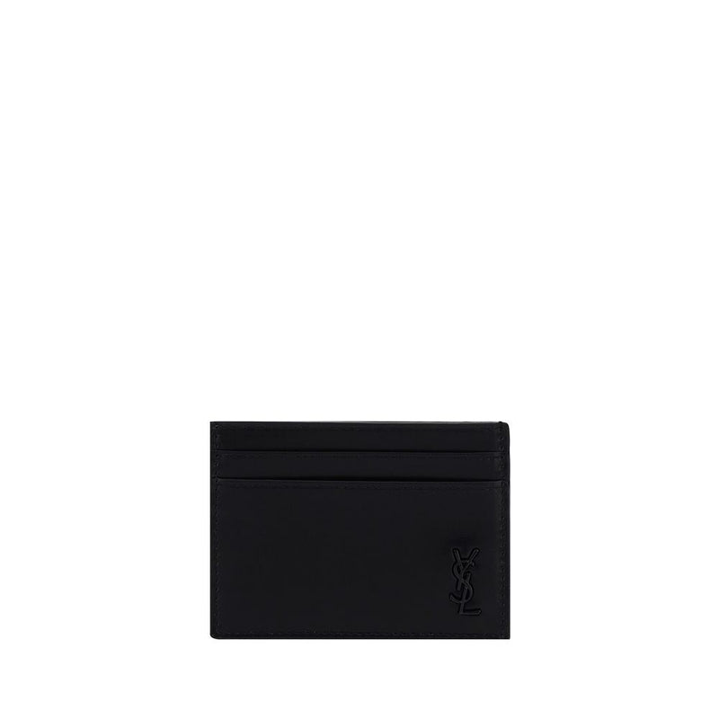 Black Calf Leather Bos Taurus Wallet