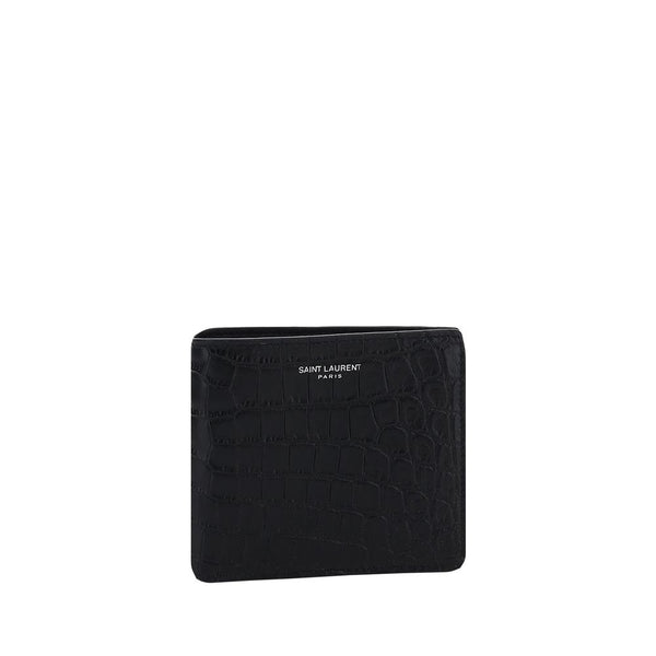 Black Calf Leather Bos Taurus Wallet