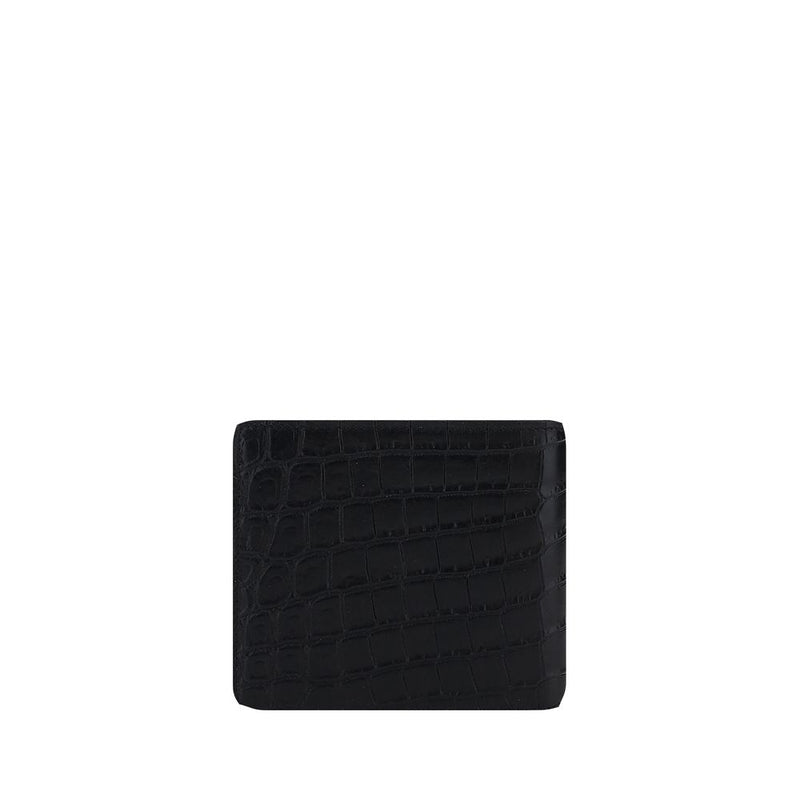 Black Calf Leather Bos Taurus Wallet